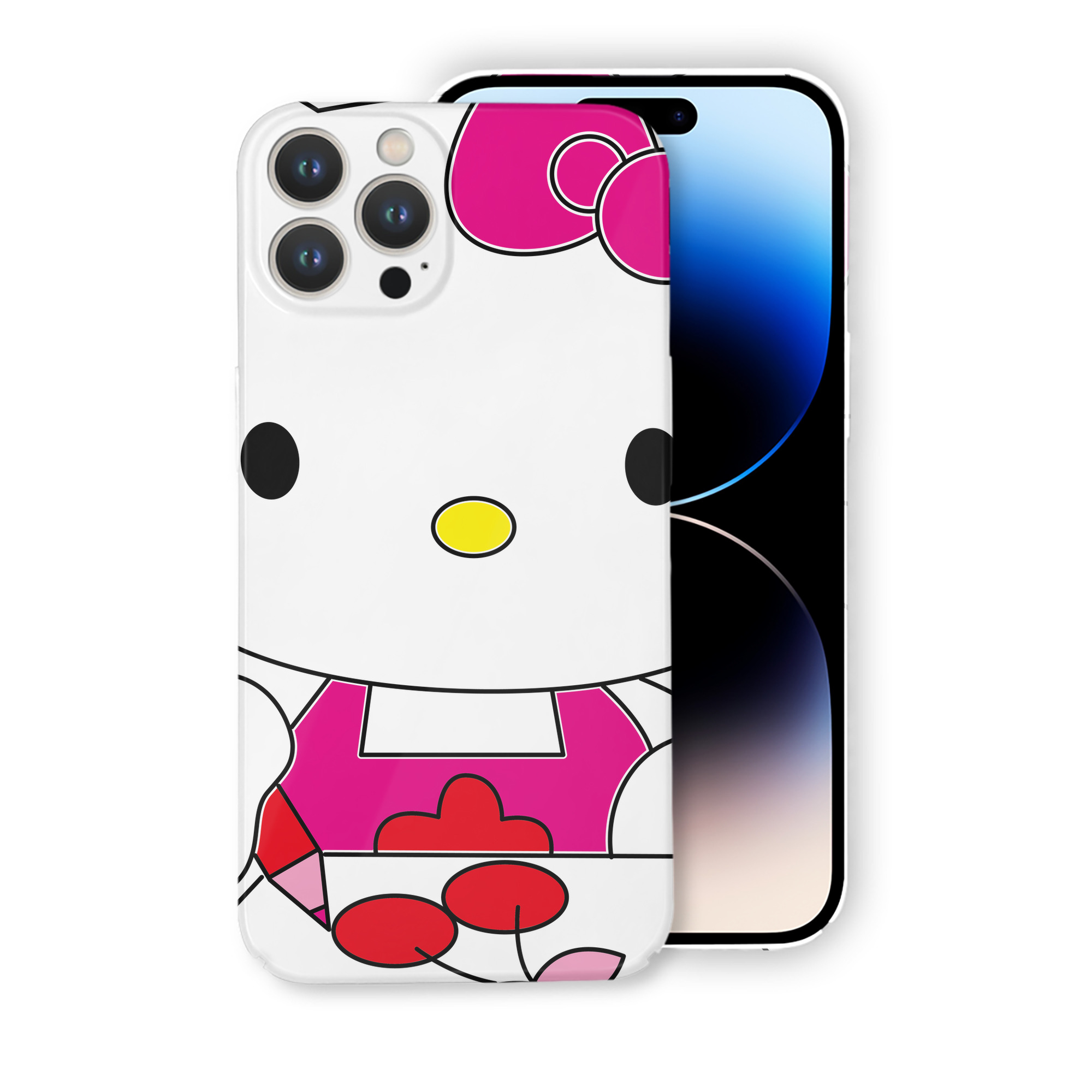 （画像用） Hello Kitty ハローキティ 【iPhone 14シリーズ対応】ハードケース